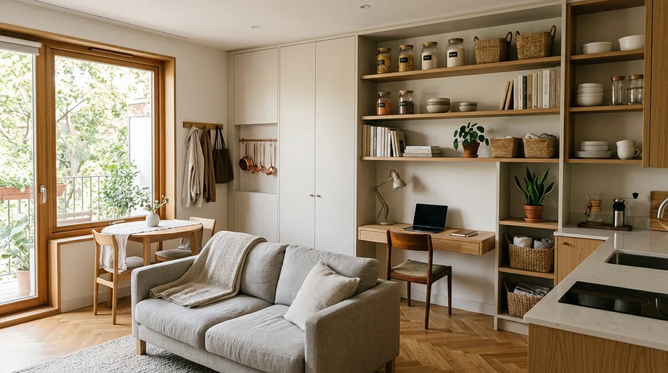 Finish with a compact home that feels open and orderly inspiration for a compact home.